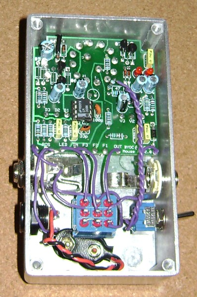 Rabid Rodent v.2.0 distortion pedal - gut shot