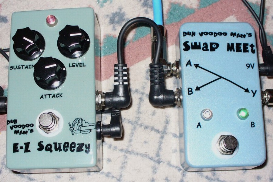 E-Z Squeezy Compressor & Swap Meet A-B Switch