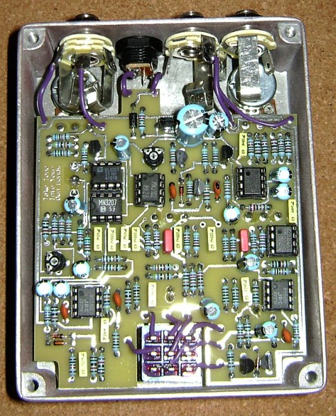 'Make a Whoosh' Flanger pedal - gut shot