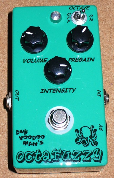 'Octafuzzy' Octave-Fuzz Pedal - top