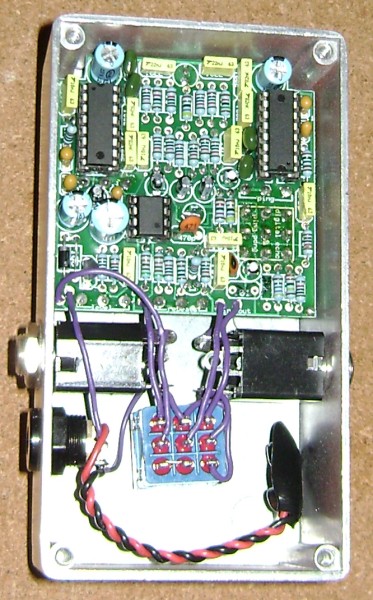 BYOC Ping-Pong Delay pedal - gut shot