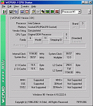 WCPUID processor data